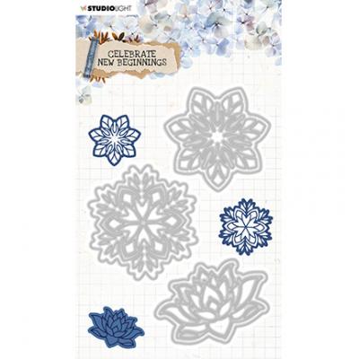 StudioLight Celebrate New Beginnings Embossing & Cutting Dies - Flowers Nr. 372